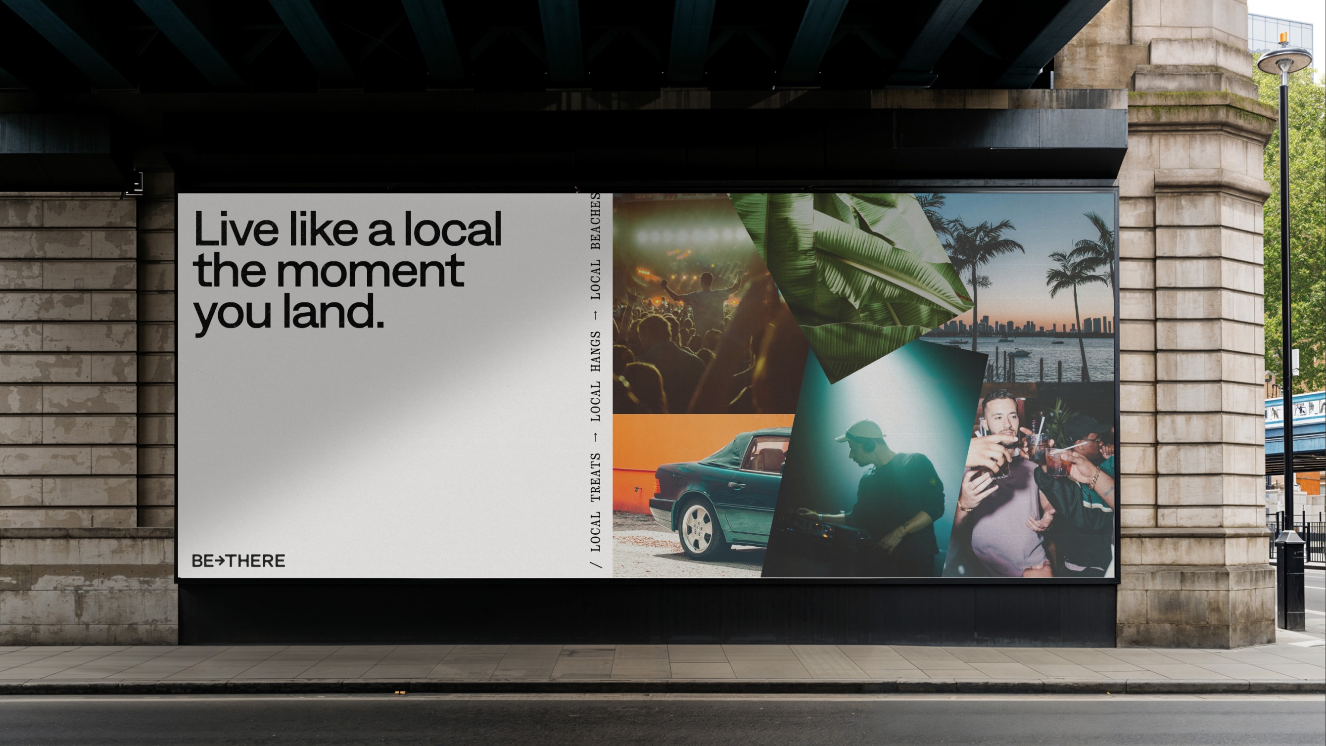 Bethere live like a local billboard hero