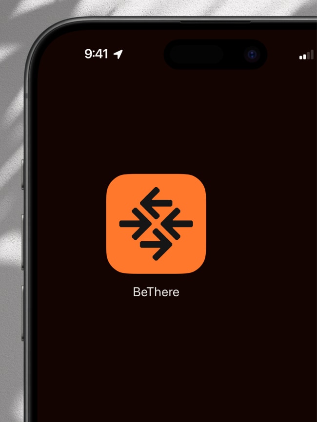 Bethere weighted strip left poster